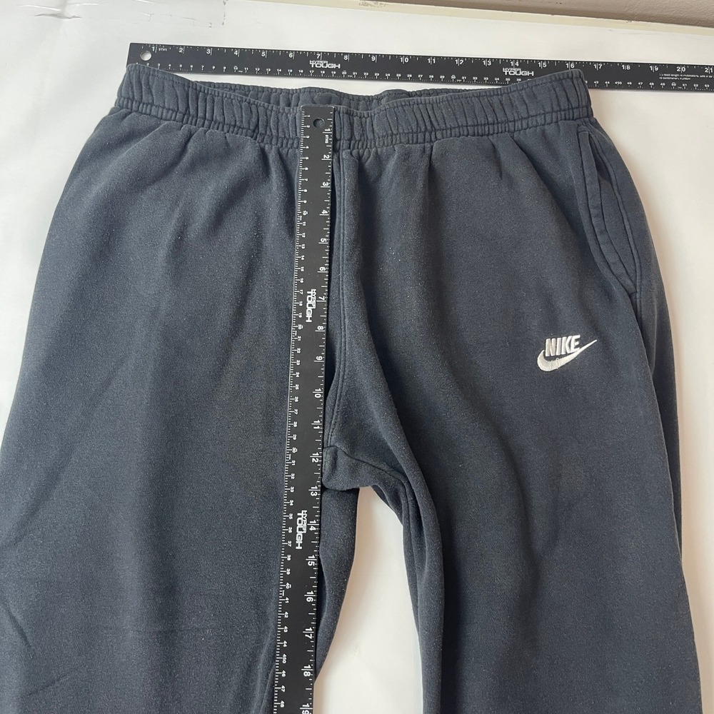 Nike Sweatpants Mens XL Black Sportswear Club Fleece Tapered Fitness Joggers Gym - Picture 6 of 8